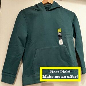 Tek Gear Ultrasoft Green Hooded Fleece (Boys Active Medium)‎